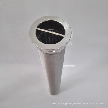 latest model sintered  mental five layers stainless steel filter cartridge